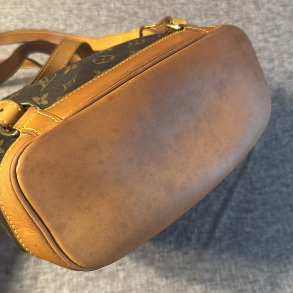 Vtg Louis Vuitton Montsouris MM Monogram Vintage Backpack 90s cute retro - Picture 9 of 16